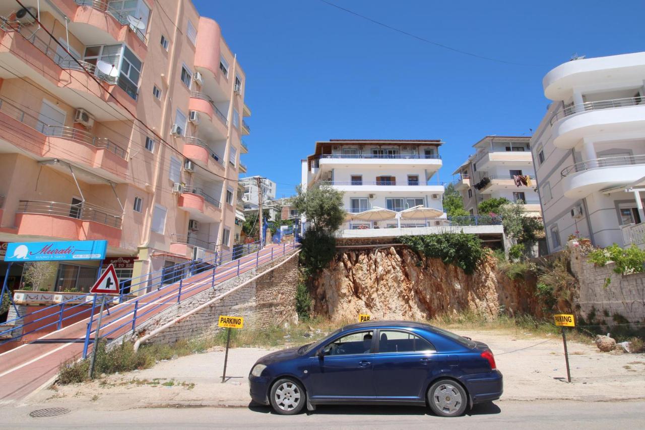 Murati Suites Sarande Bagian luar foto
