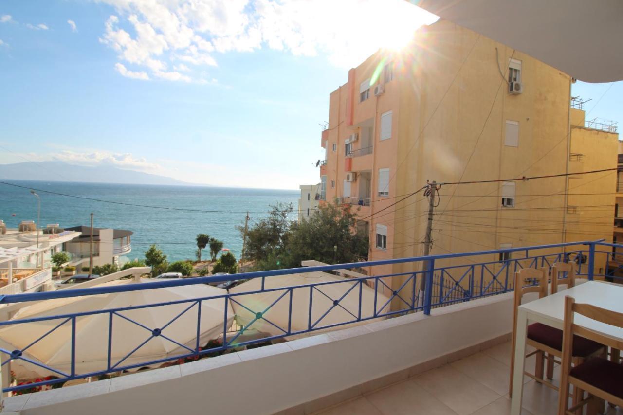 Murati Suites Sarande Bagian luar foto