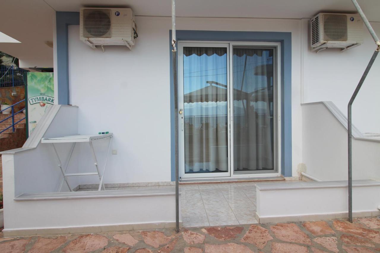 Murati Suites Sarande Bagian luar foto