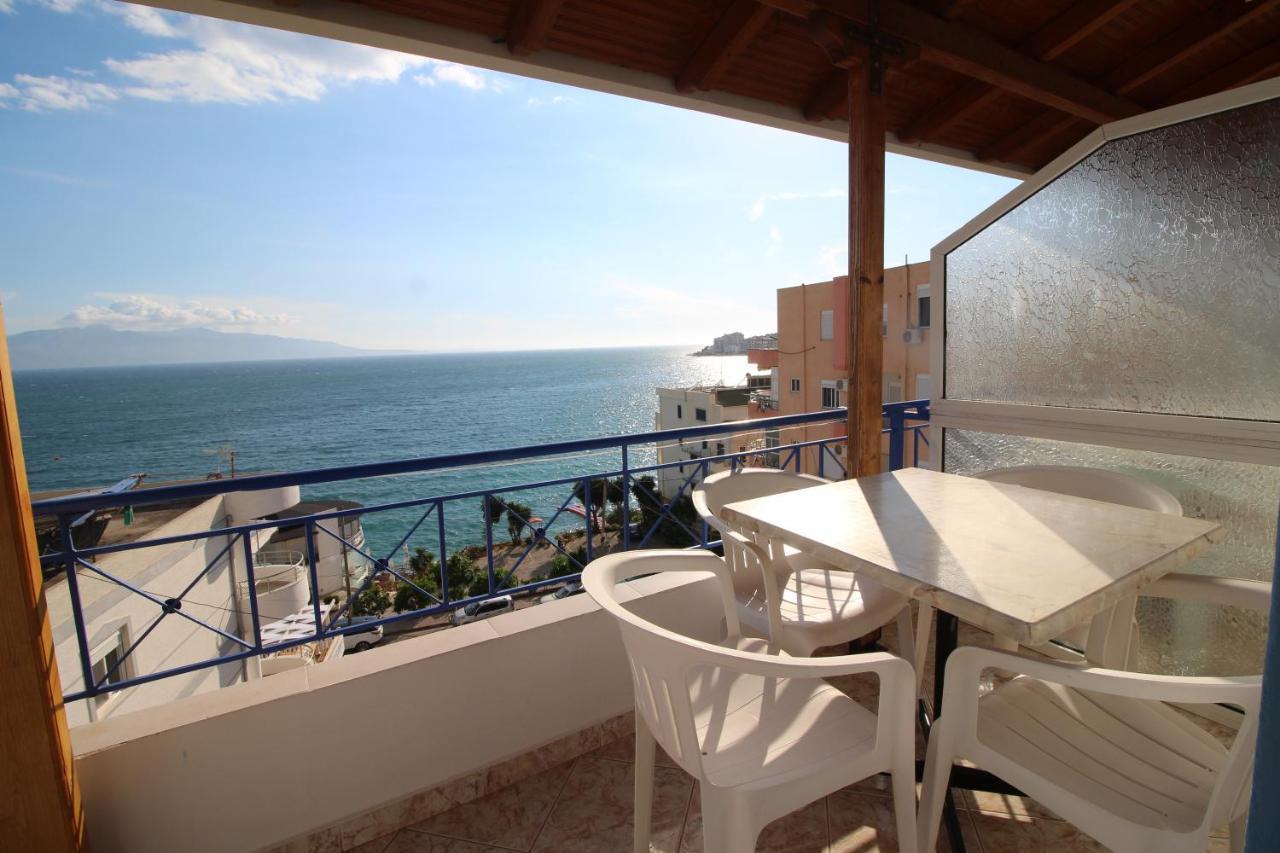 Murati Suites Sarande Bagian luar foto
