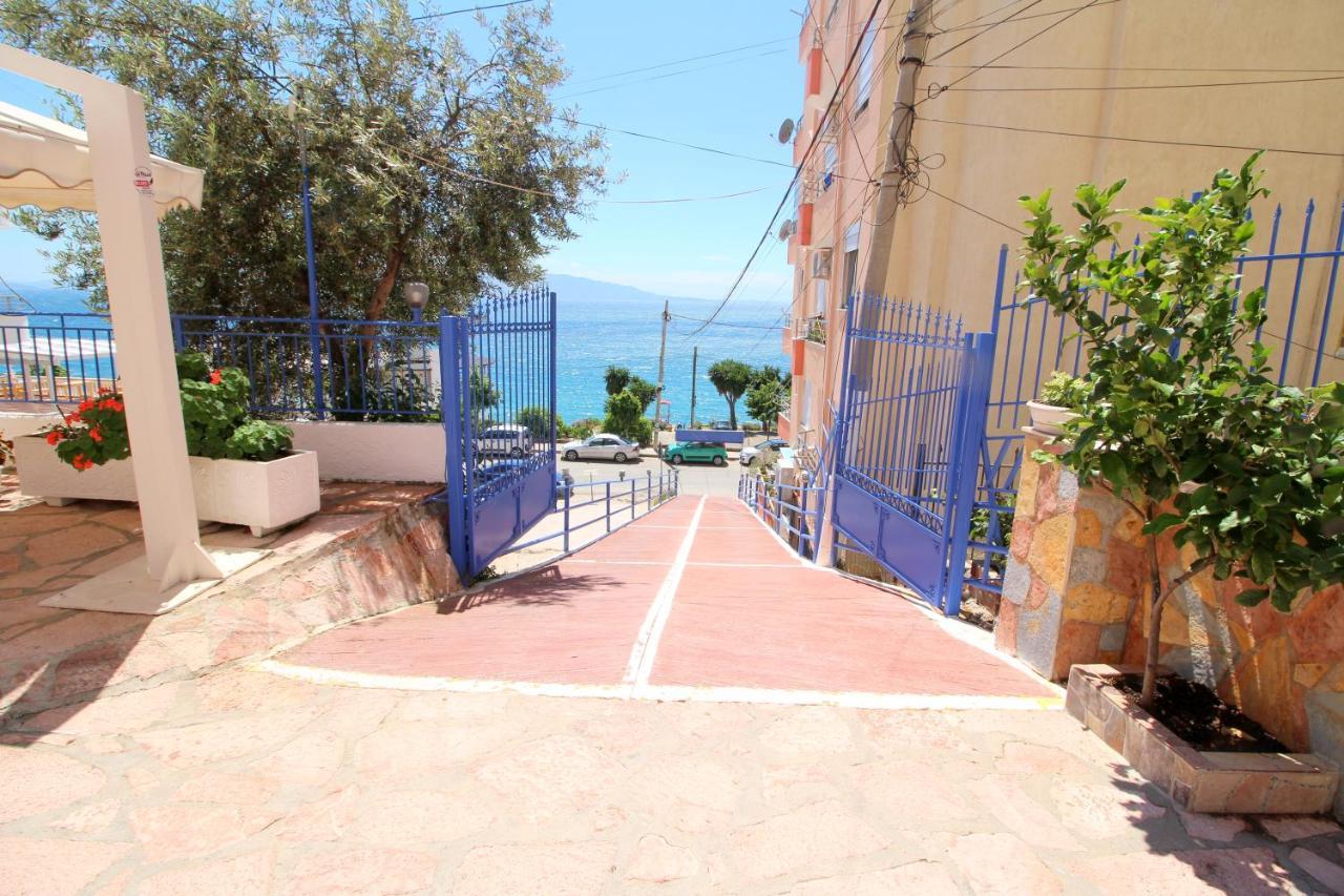 Murati Suites Sarande Bagian luar foto